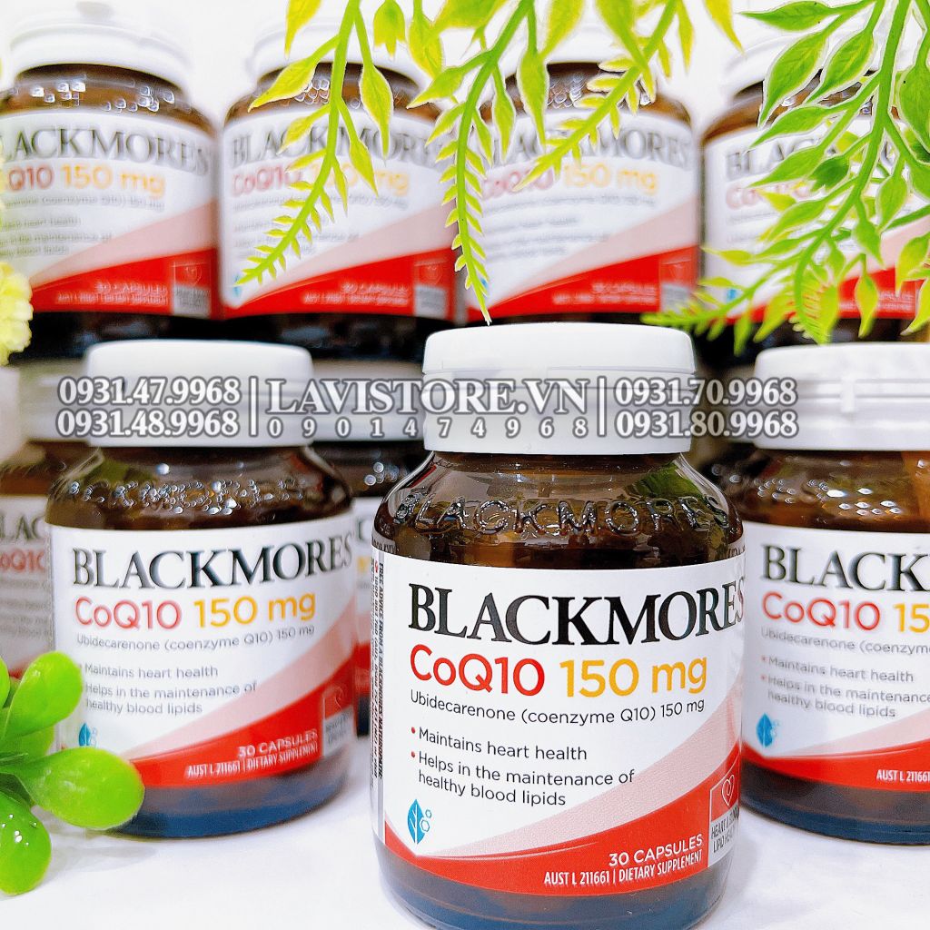 (5/2026) Bổ tim Super Strength CoQ10 150mg Blackmores 30v
