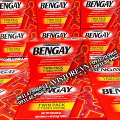 (09/2025) Kem xoa bóp giảm đau BENGAY 113g*2 tuýp