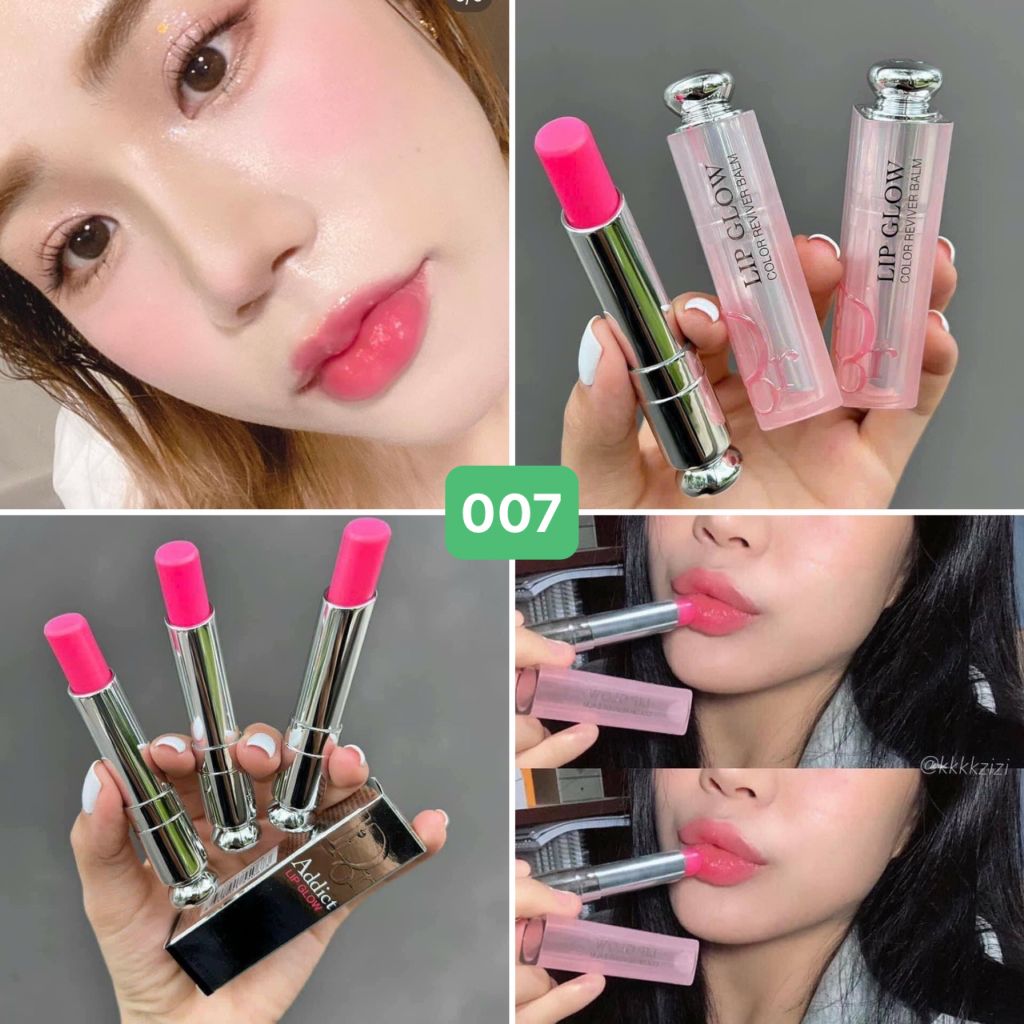 (08/2026) Son dưỡng Dior Addict Lip Glow #031 Strawberry Fullbox (đỏ dâu)