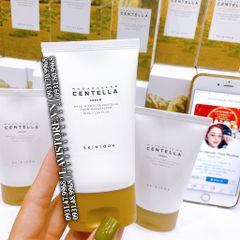 (05/2025) Kem dưỡng CENTELLA SOOTHING Cream Skin1004 75ml (Da Dầu-NẮP TRẮNG)