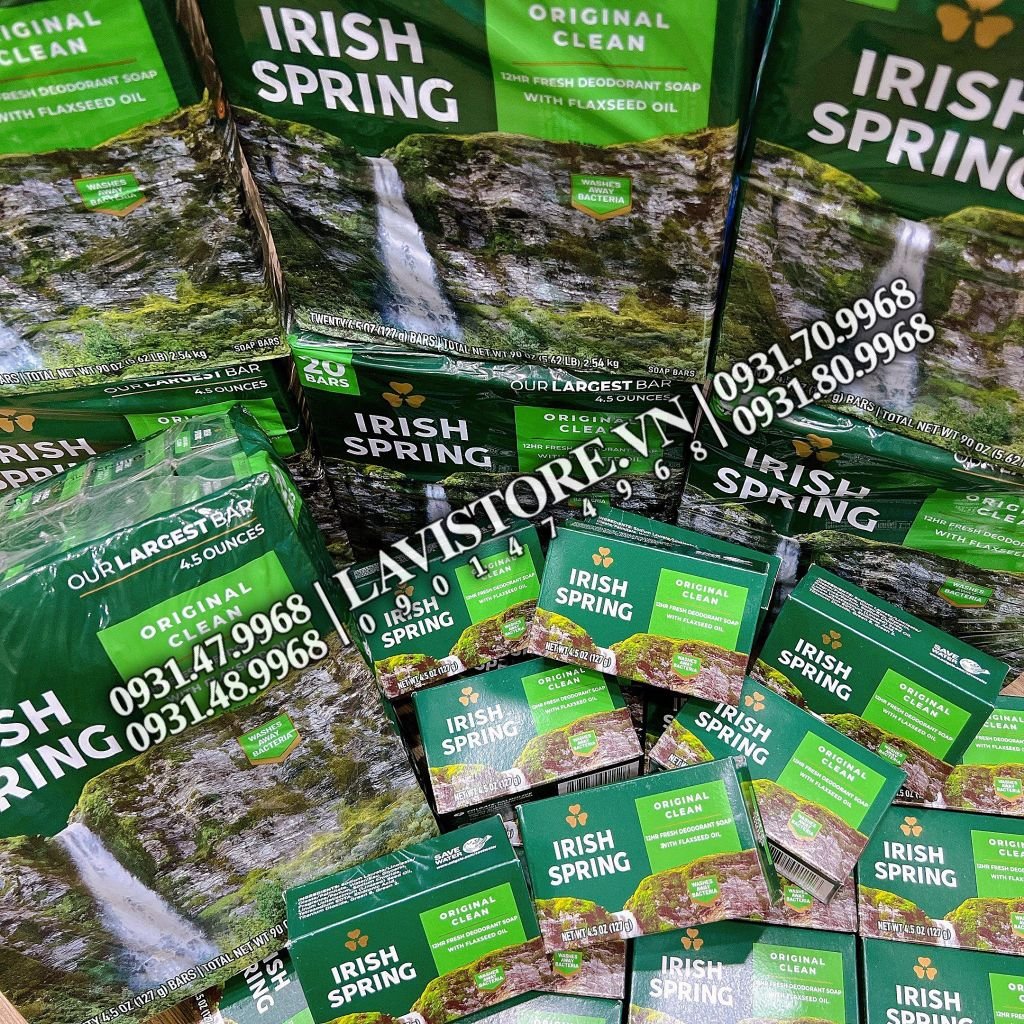Xà bông cục Irish Spring