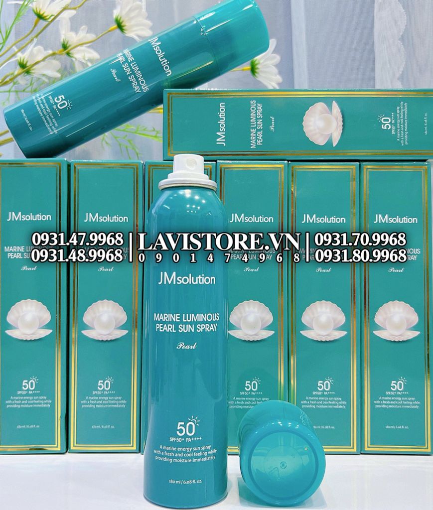 Xịt chống nắng JM Solution 180ml