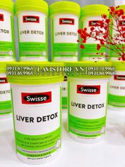 (12/2026) Giải độc gan Liver Detox Swisse 200 viên