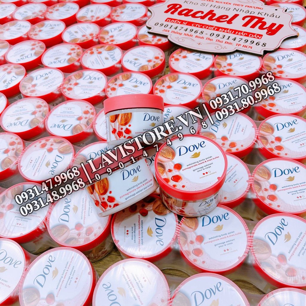 (08/2026) (Bản Mỹ) TDC Dove macca 298g