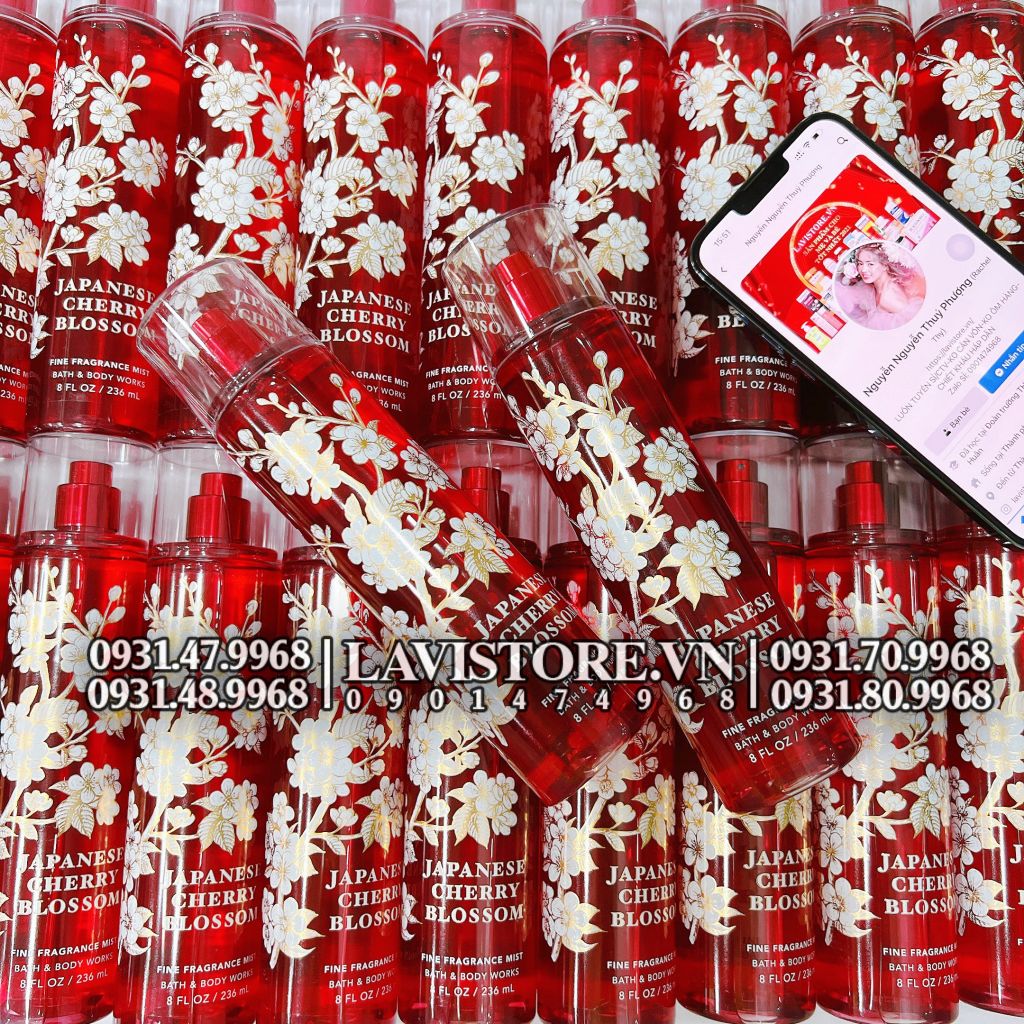 (ORDER) Xịt body B&BW INTO THE NIGHT Fine Fragrance Mist 236ml