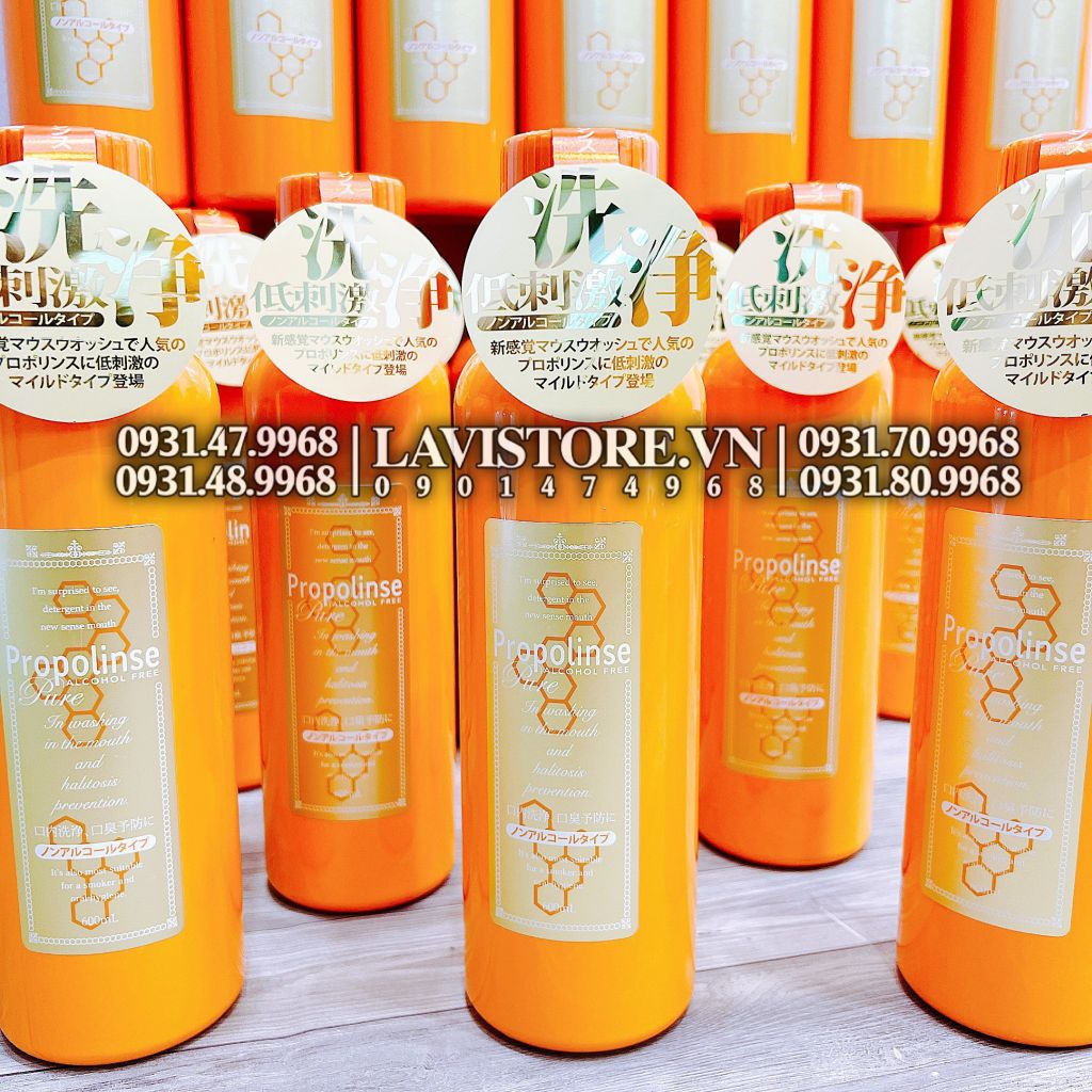 NƯỚC SÚC MIỆNG PROPOLINSE NHẬT BẢN 600ml