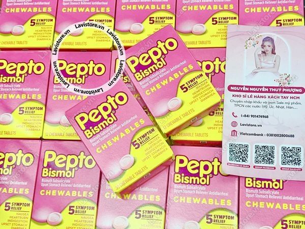 Thuốc chuyên trị tiêu hóa dạ dày PEPTO BISMOL