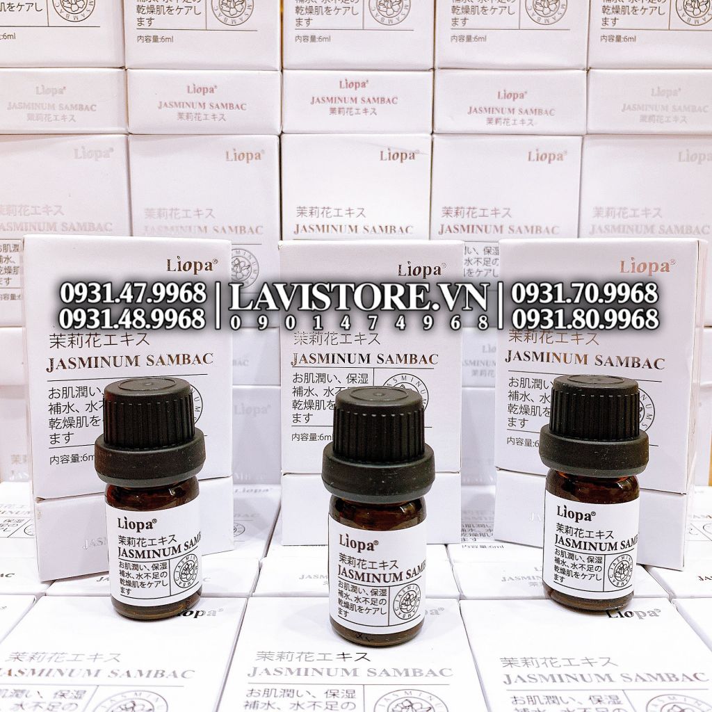 (MÀU TRẮNG) Nước hoa vùng kín Liopa 6ml - JASMINUM SAMBAC