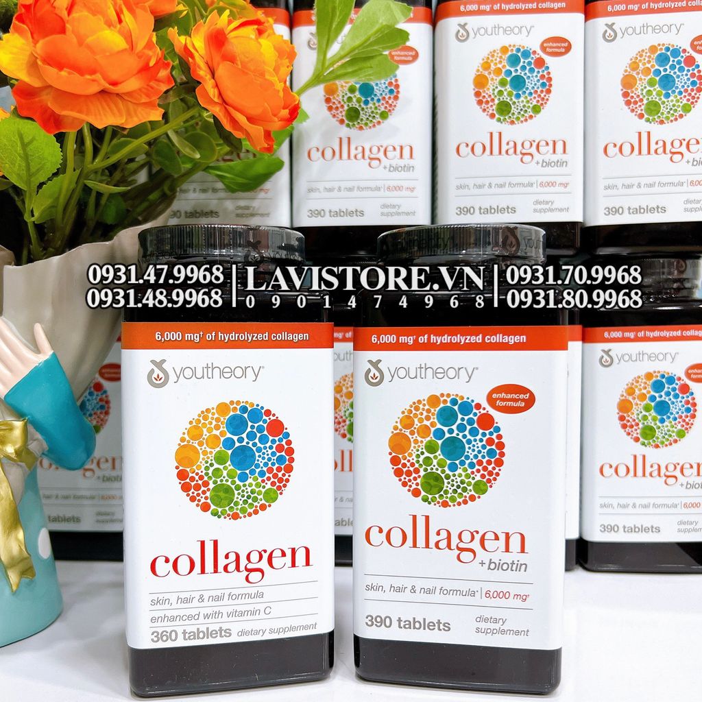 (12/2025) Collagen Youtheory 123 - 390 viên
