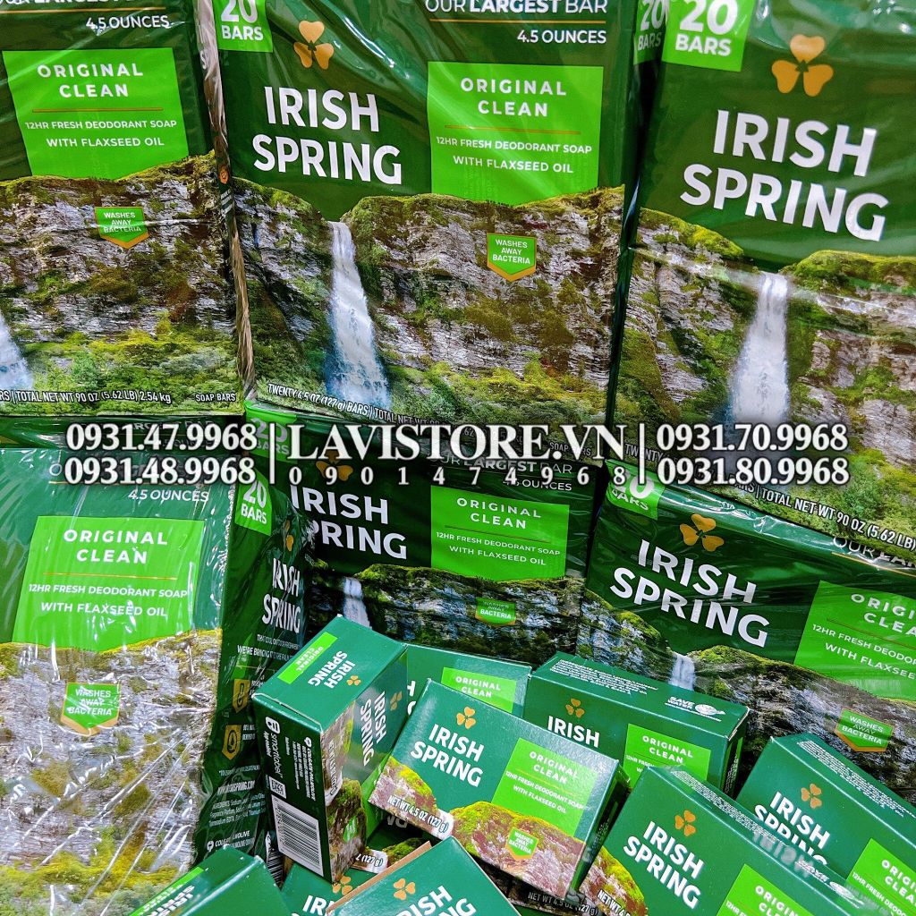 Xà bông cục Irish Spring