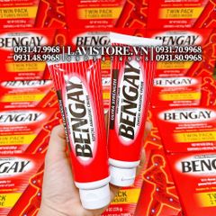 (09/2025) Kem xoa bóp giảm đau BENGAY 113g*2 tuýp