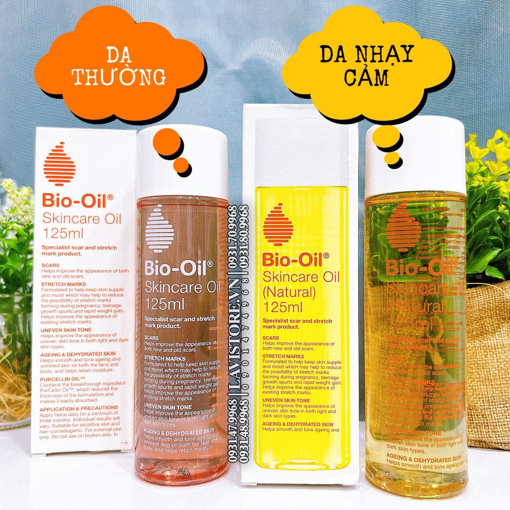 (11/2024) Dầu Bio Oil 125ml / MÀU VÀNG