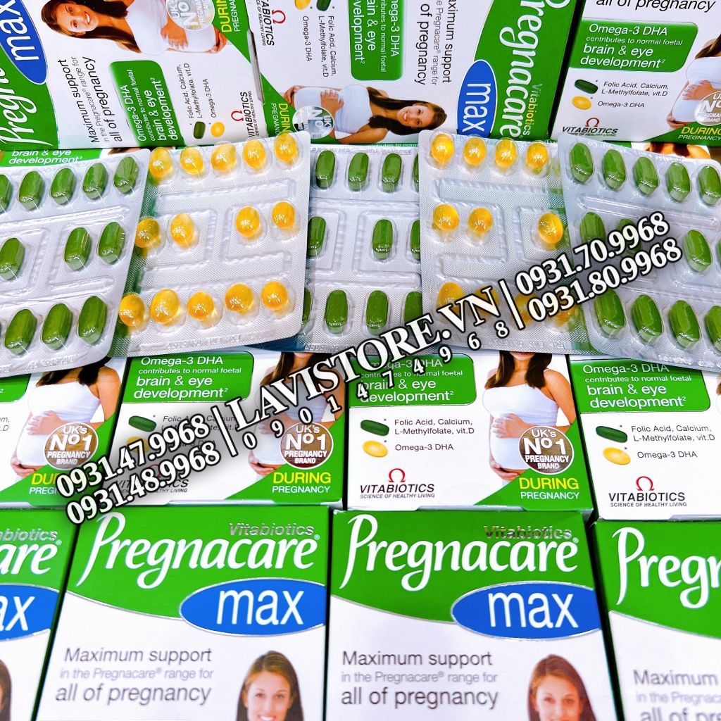 (11/2025) Bầu Anh Pregnacare Max 84 viên