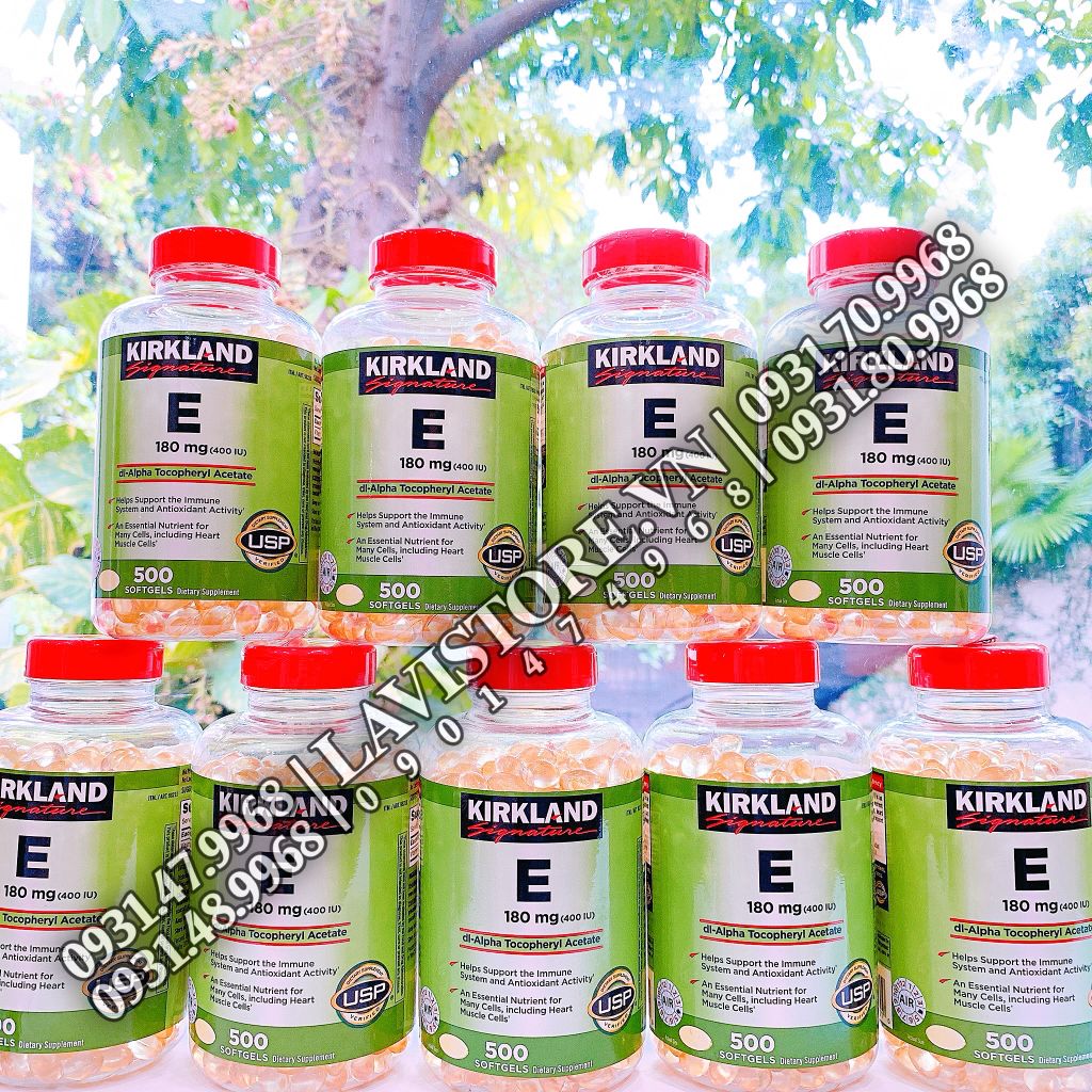 (06/2027) Vitamin E400 Kirkland 500v