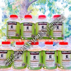(06/2027) Vitamin E400 Kirkland 500v