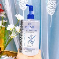 (03/2026) Nước tẩy trang Hatomugi 500ml