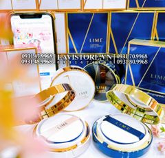(10/2025) Cushion LIME Real Cover SPF50++ PA++ (TRẮNG-DA DẦU) Tone 20