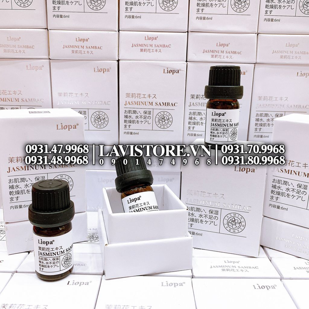 (MÀU TRẮNG) Nước hoa vùng kín Liopa 6ml - JASMINUM SAMBAC