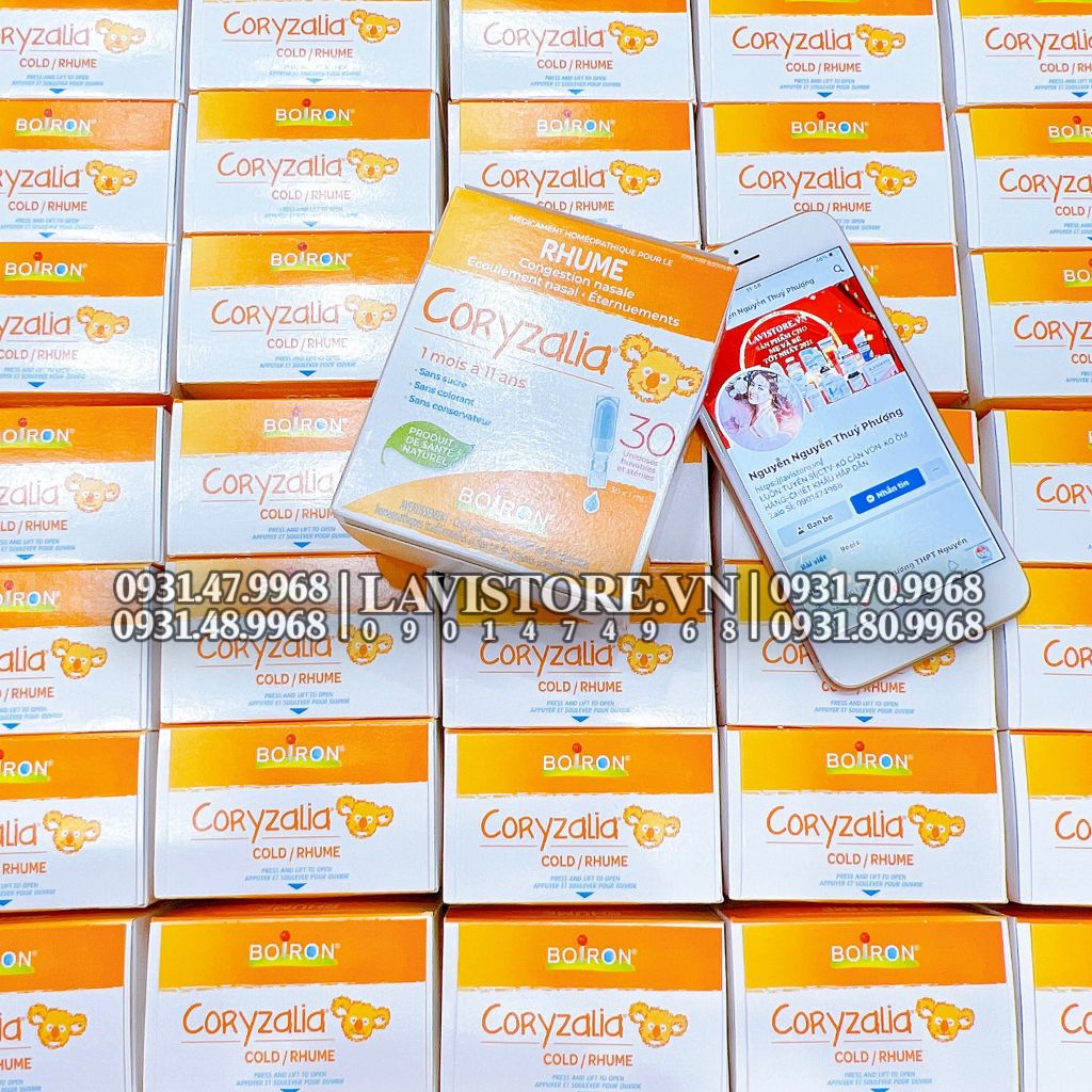 (11/2025) Muối uống Boiron Coryzalia Cold (30 ống*30ml)