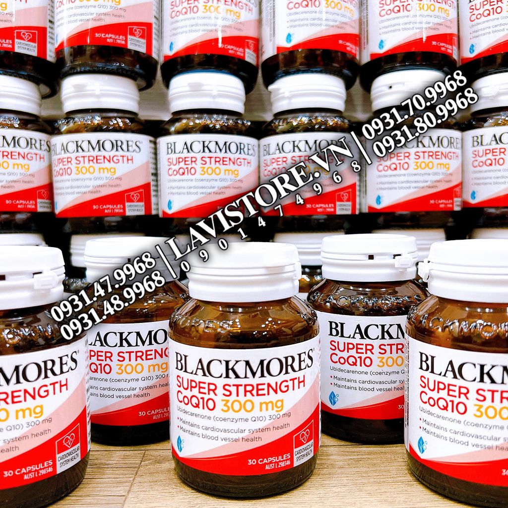 (5/2026) Bổ tim Super Strength CoQ10 150mg Blackmores 30v