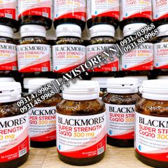 (5/2026) Bổ tim Super Strength CoQ10 150mg Blackmores 30v