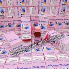 (01/2025) Siro hạ sốt Doliprane 2,4% của Pháp 100ml