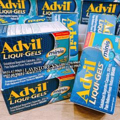 (08/2023) Thuốc giảm đau Advil 200v dạng Gel