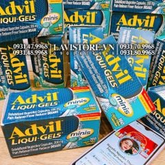 (08/2023) Thuốc giảm đau Advil 200v dạng Gel