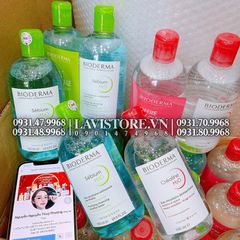 (03/2026) NẮP HỒNG - Tẩy trang BIODERMA 500ml