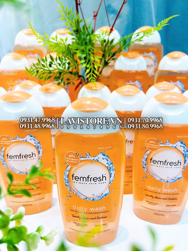 (01/2026) DDVS Femfresh 250ml - MÀU CAM