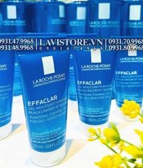 (03/25) SRM Dành Cho Da Nhạy Cảm La Roche-Posay Effaclar Purifying Foaming Gel For Oily Sensitive Skin 50ml
