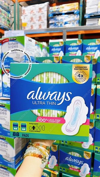 (BAN ĐÊM) BVS Always Ultra Thin Advanced Protection 76m