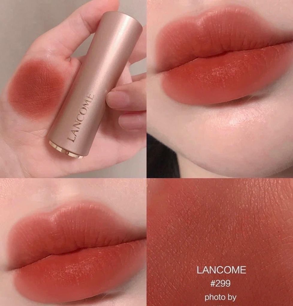 Set Lancome mini 3 món (Nước hoa 5ml + Son thỏi #299 + KCN 10ml)