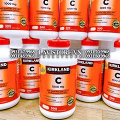 (10/2024) Viên ngậm Vitamin C 500mg Kirkland 500v