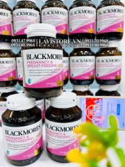 (04-07/2025) Bổ bầu Blackmores Pregnancy & Breast Feeding Gold 120v