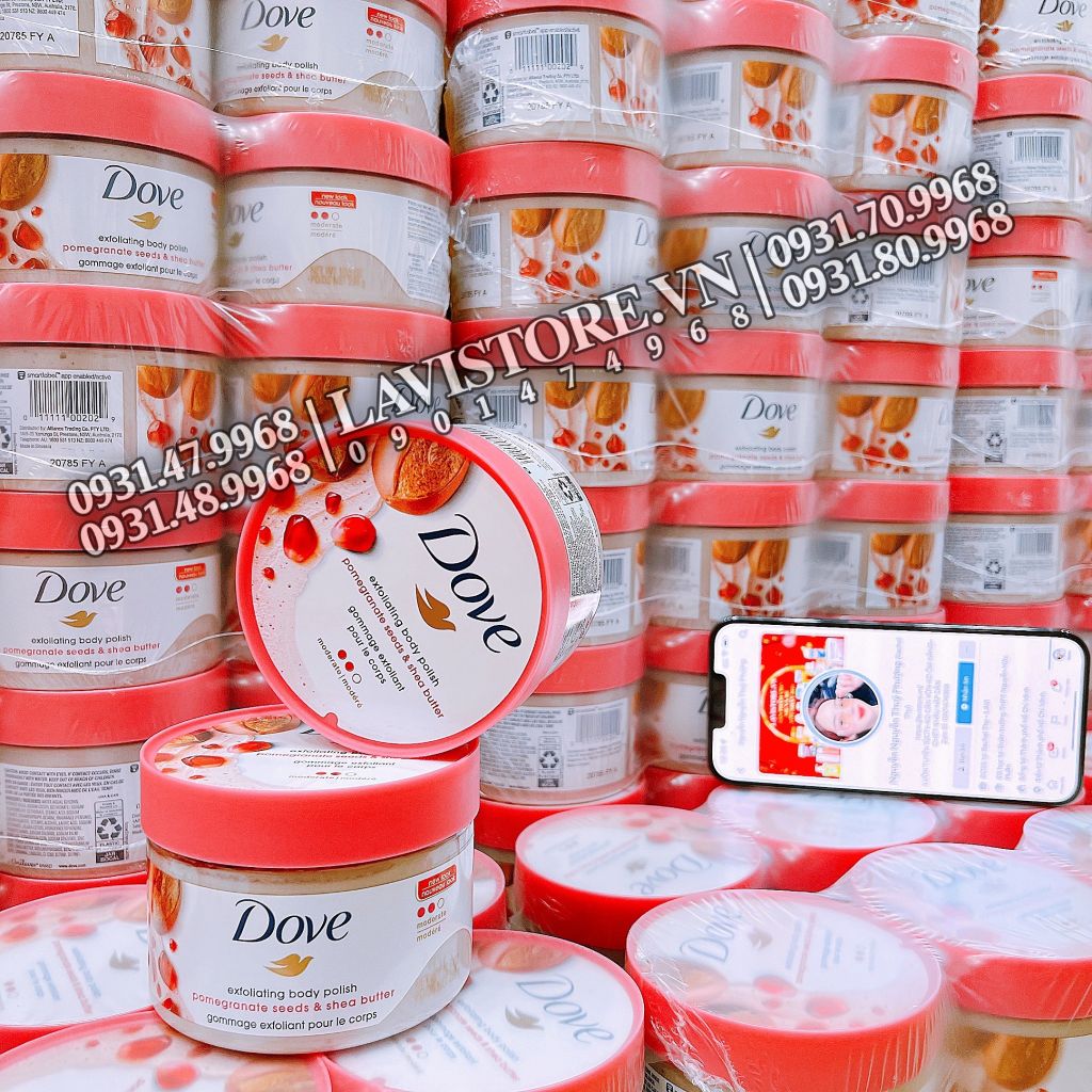 (Bản Mỹ) TDC Dove Yến mạch & dầu hoa cúc 298g