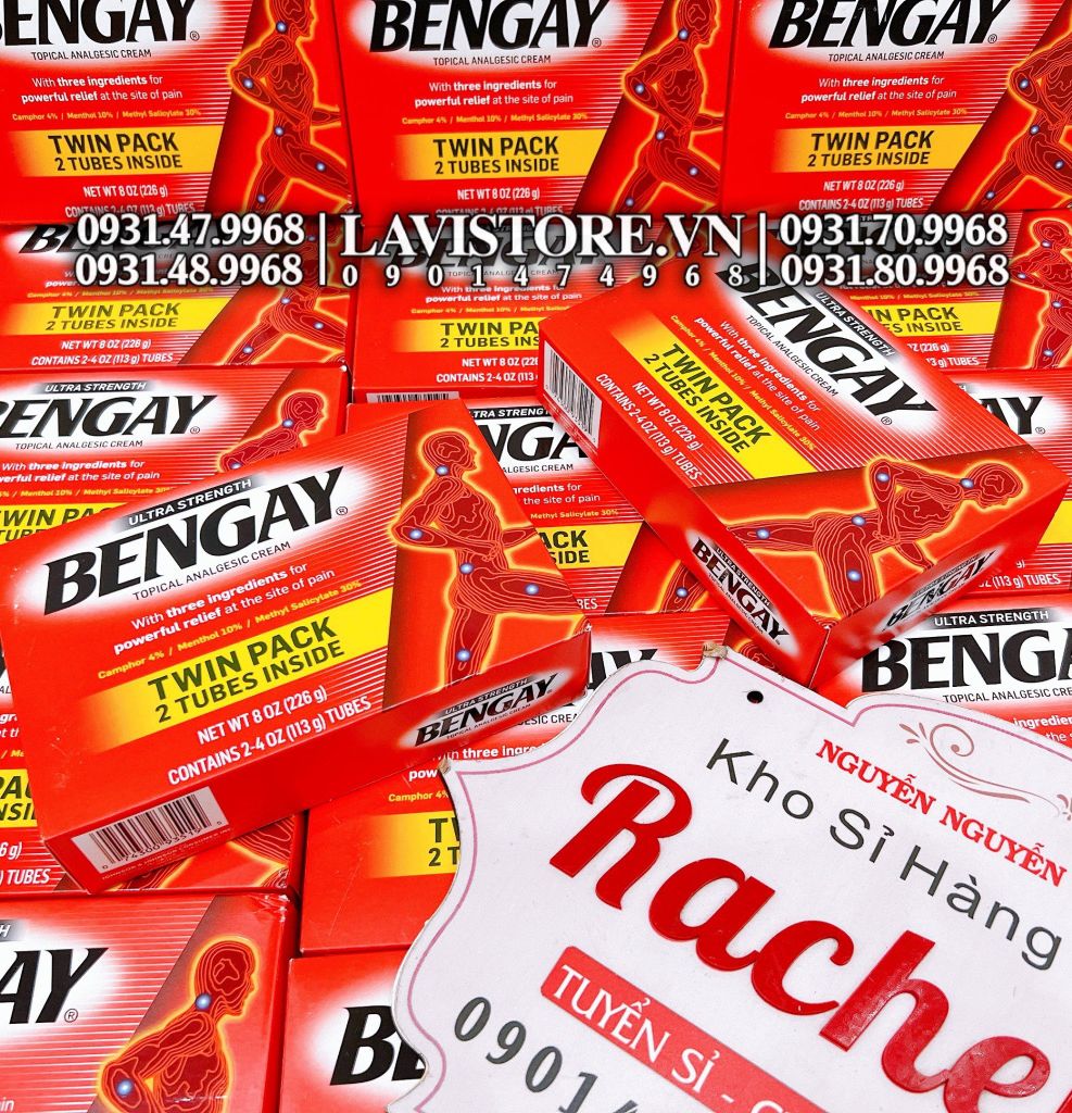 (09/2025) Kem xoa bóp giảm đau BENGAY 113g*2 tuýp