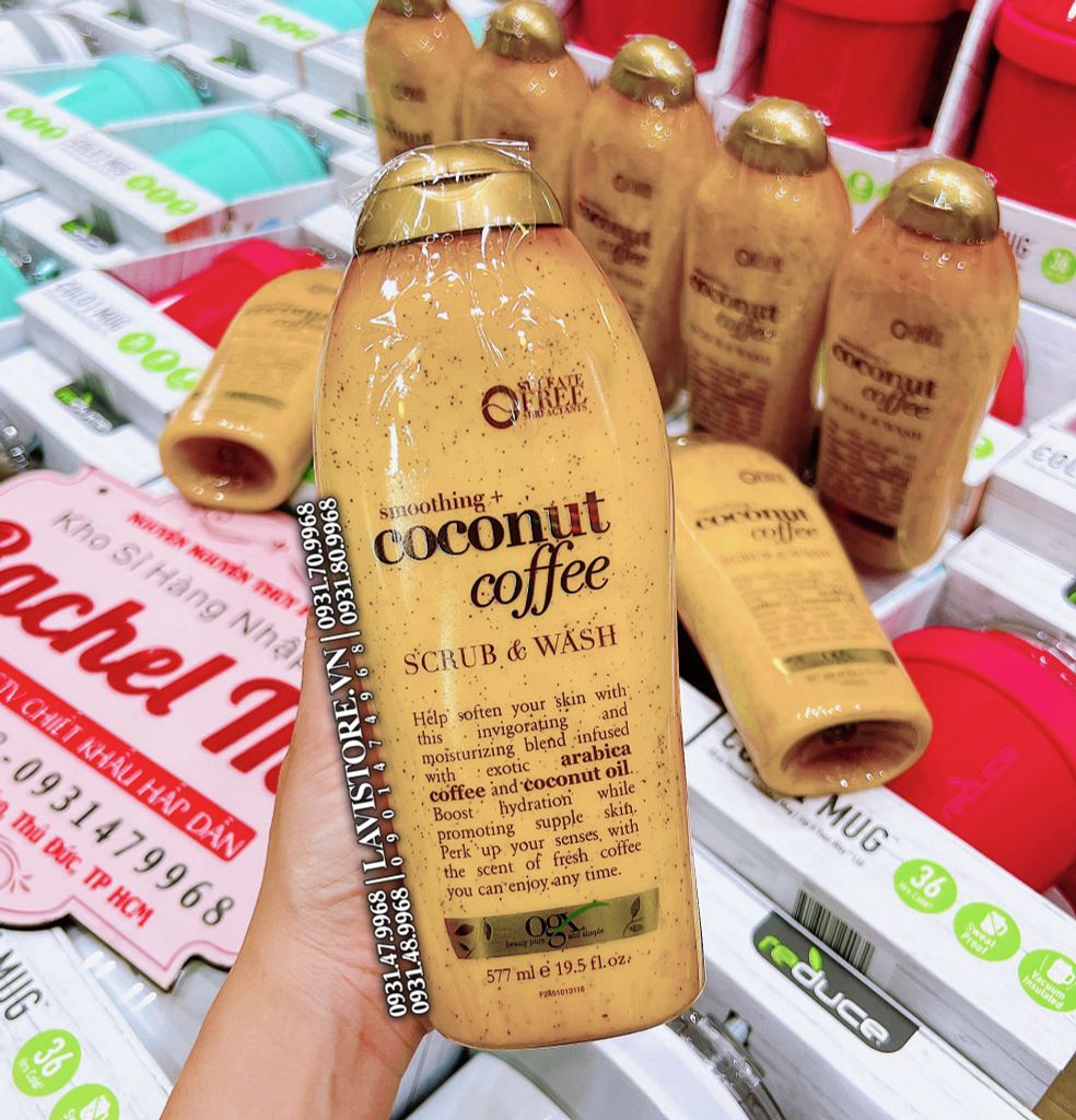 Sữa tắm TDC OGX SEA KELP 577ml (XANH LÁ)