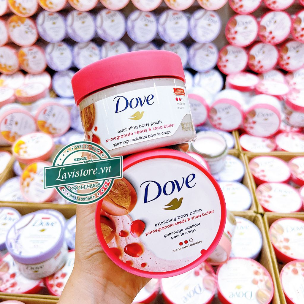 (08/2026) (Bản Mỹ) TDC Dove macca 298g