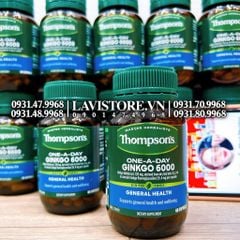 (11/2026) Bổ não Thompson's One A Day Ginko 6000 - 60 viên