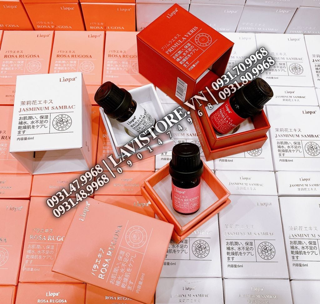 (MÀU TRẮNG) Nước hoa vùng kín Liopa 6ml - JASMINUM SAMBAC