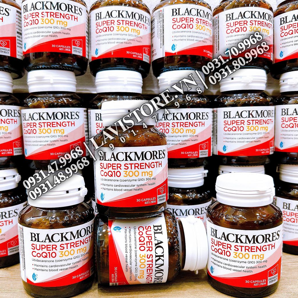 (5/2026) Bổ tim Super Strength CoQ10 150mg Blackmores 30v