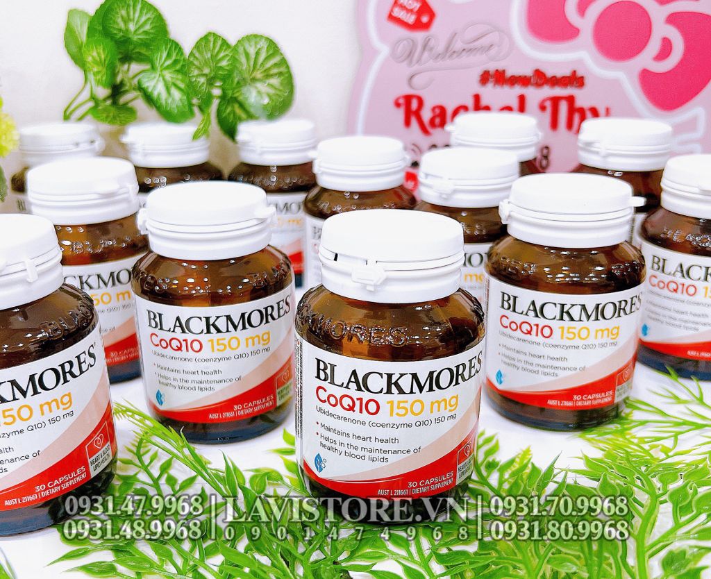 (5/2026) Bổ tim Super Strength CoQ10 150mg Blackmores 30v