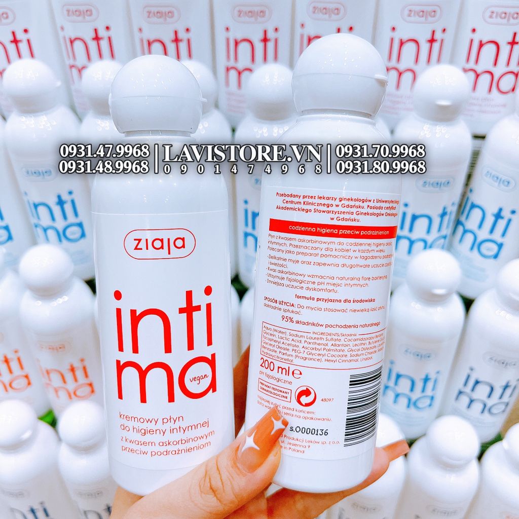 (02/2025) DDVS Intima 200ml MẪU MỚI - MÀU CAM