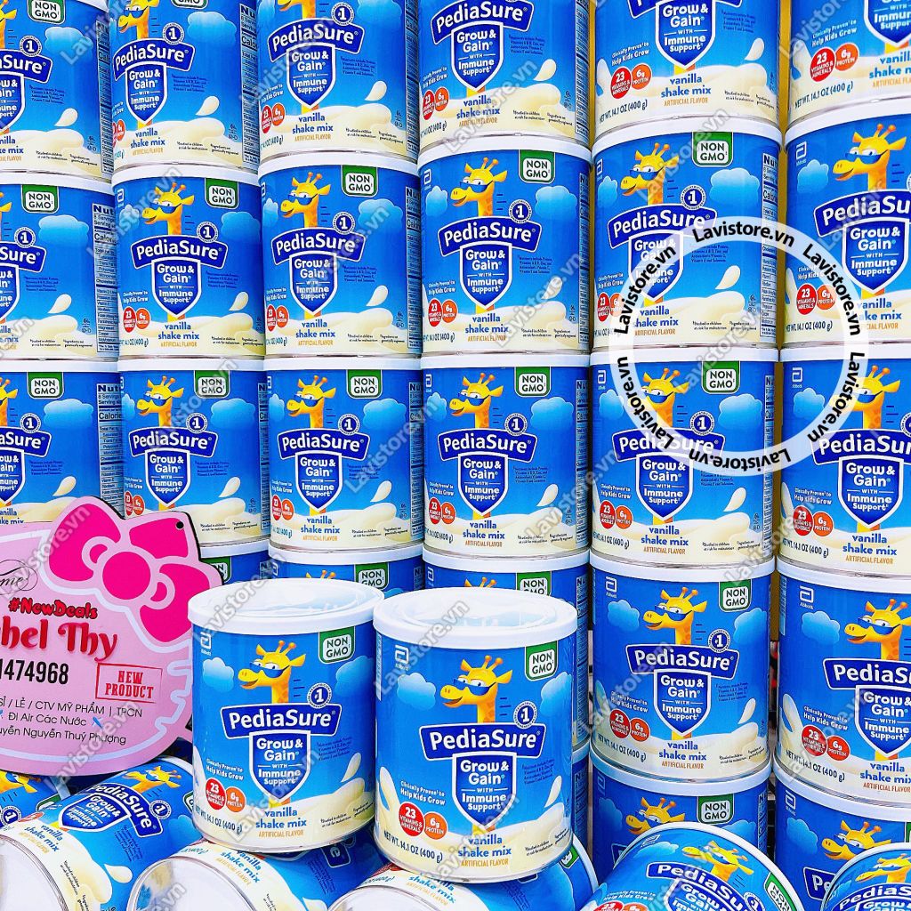 (SỮA BỘT) Pediasure Grow & Gain 400g - VỊ SOCOLA