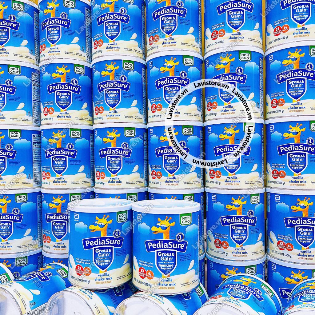 (SỮA BỘT) Pediasure Grow & Gain 400g - VỊ SOCOLA