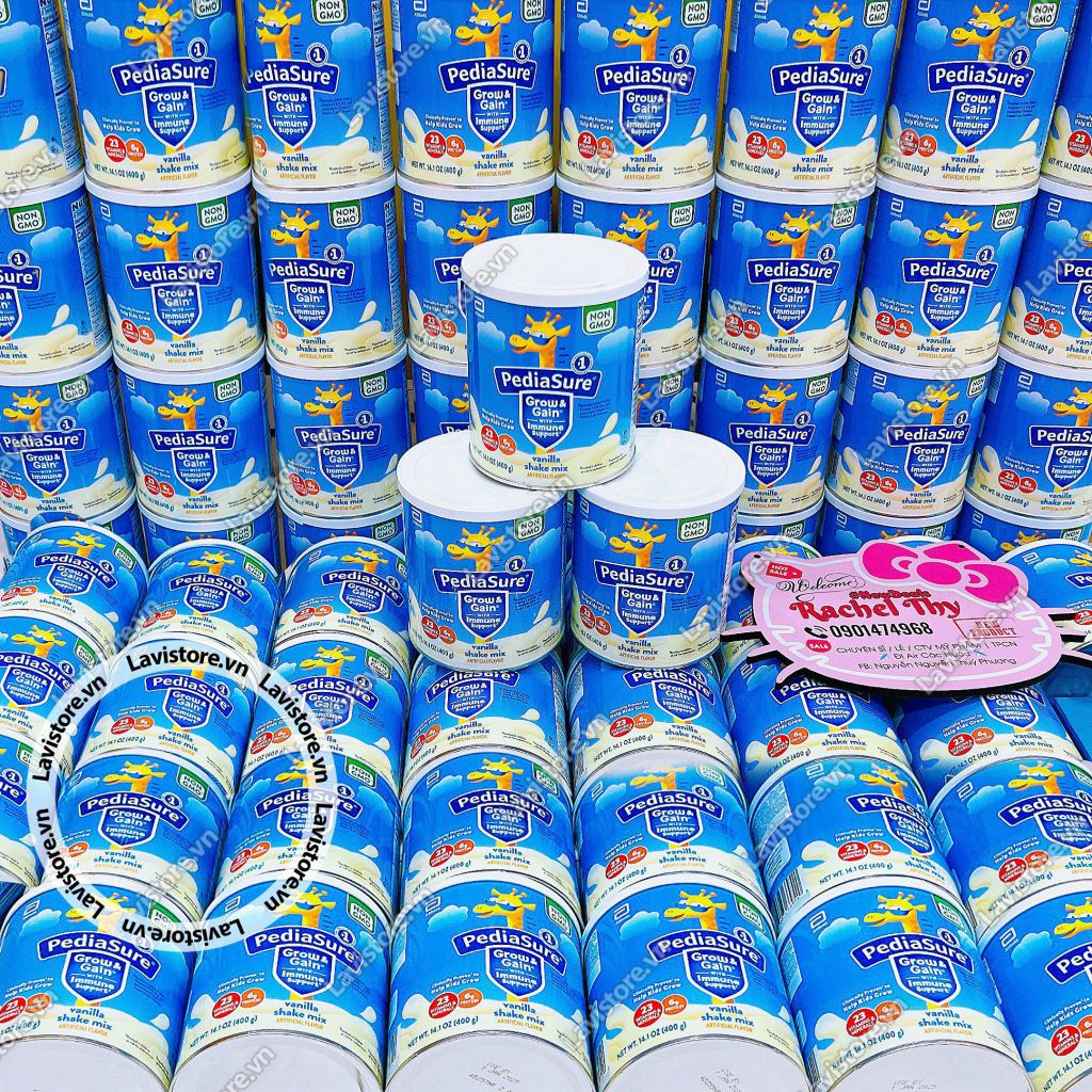 (SỮA BỘT) Pediasure Grow & Gain 400g - VỊ SOCOLA