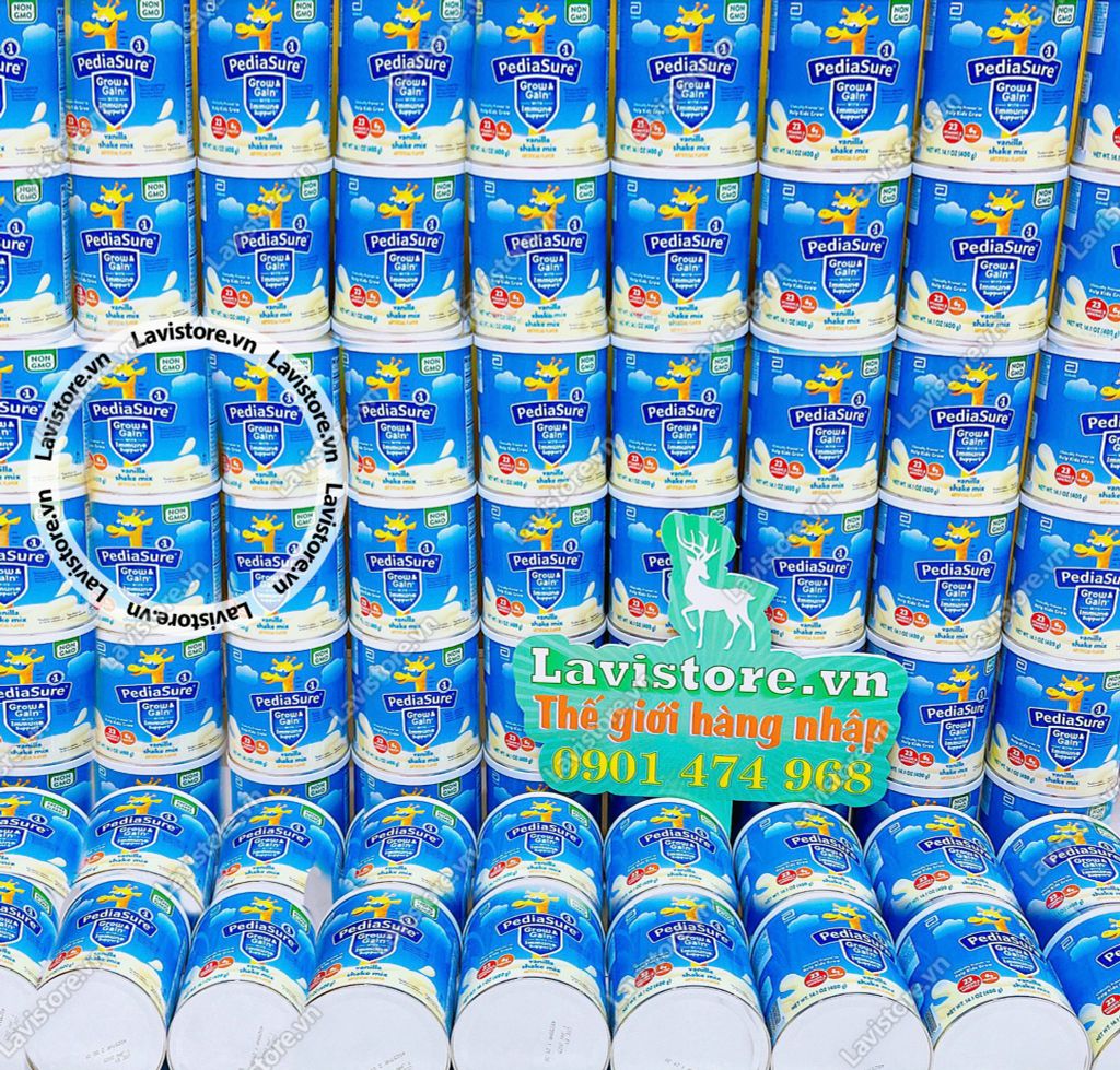 (SỮA BỘT) Pediasure Grow & Gain 400g - VỊ SOCOLA