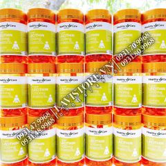 (11/2025-02/2026) Mầm đậu nành Super Lecithin 1200mg Healthy Care 100v