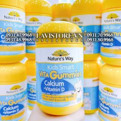(10/2024) Vita Gummies Vitamin C + ZinC Nature's Way 60v (hũ)